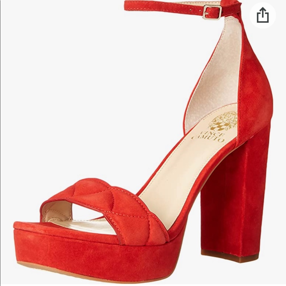 NWT Vince Camuto Mahgs Cherry Berry Heels size 6